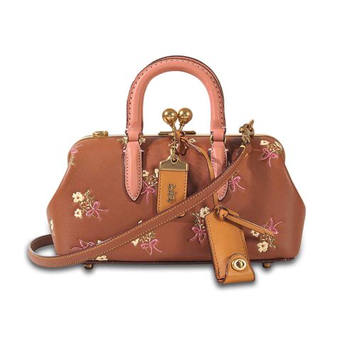 coach floral bow print